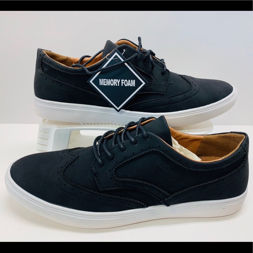 Franco Vanucci Men’s Casual Wingtip Oxford Sneaker